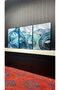 Metal Framed Real Glass Table Limelight Set of 3 - 3