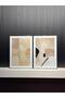 Metal Framed Real Glass Table Grelessap Set of 2 - 4