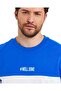 Men's Crew Neck Colorblock Regular Fit Printed T-Shirt - 3