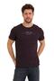 Men's Crew Neck Printed Short Sleeve T-Shirt - 4