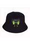 Black Gothic Butterfly Bucket Hat