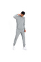 Kapüşon Yaka Gri Erkek Sweatshırt 58670453 ESS Small Logo FZ Hoodie - 3