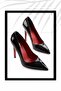 Black Women's Classic Heeled Shoes K01455018008