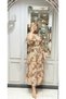 Dress with Long Innerwear in Ethnic Pattern - 3