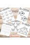 English Coloring Book Pages with Numbers, Learning English by Having Fun, Coloring Pages, 72 Pages - 8