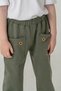 New York City Skaters Printed Pockets Boys Tracksuit Bottoms with Bird Eyes - 5