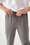 Ribbed Leg Pocket Zippered Boy's Tracksuit Bottom - 2