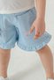 Floral Embroidered Girl's Shorts - 7