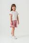 Floral Embroidered Girl's Shorts - 2