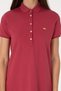 Women's Cherry Polo Neck Mini Length Knitted Dress 50305853-Vr223 - 5