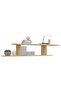 Wall-Mounted TV Shelf Sonoma Oak 125x18x23 cm Engineered Wood - 2