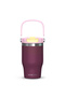 Vacuum Insulated Tumbler w/ handle, 500ml Purple