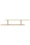 Wall-Mounted TV Shelf Sonoma Oak 125x18x23 cm Engineered Wood - 4