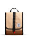 Lunch Bag – Insulated, Foldable and Stylish (Beige and Brown) - 2