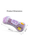 12 - Piece HB Pencil Set w/ Eraser and Grip - Purple - 5