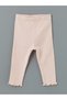 Ecru Crew Neck Floral Baby Girl Blouse and Leggings 2-Piece Set - 4