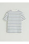 Lcw Baby Ecru Crew Neck Boys' T-Shirt and Shorts 2-Piece Set - 4