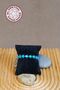 - Özlem 9422 8317 Handmade Star Motif Crimping Turquoise Natural Stone Women's Bracelet - 2