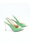 Women's Genuine Leather Heeled Shoes - 2