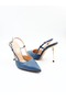 Women's Genuine Leather Heeled Shoes - 3