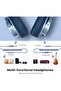 Headphones Over Ear, DJ Headphones with Cable, Professional Closed Studio HiFi Headphones wi - 8