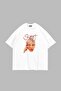 Scarlet Doja Cat Printed Oversize Unisex White Tshirt