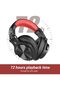 A70 Bluetooth Over Ear Headphones, Wireless Headphones w/ 72H Playtime, Hi-Res, 3.5mm/6.35mm - 7