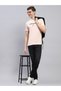 Men Orange Printed Round Neck T Shirt - 5