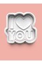 Love Cookie Mold and Sugar Dough Mold Set of 4 0529-Set - 2