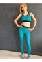 Sport Striped Bustier Leggings Set - 4