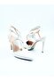 Women's Genuine Leather Heeled Shoes - 3