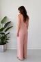 Front Binding Jumpsuit Powder - 4