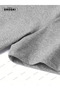Latest Breath Printed Cotton Fabric Unisex Gray T-Shirt-Black Shorts Set - 6