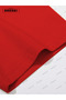 Latest Breath Printed Cotton Fabric Unisex Red T-Shirt-Black Shorts Set - 6