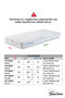 100% Cotton Striped Cotton Satin Single / Double Size Fitted Sheet Set | 100X200Mm | 160 X 200 | 180 X 200 - 6
