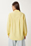 Pocketed Woven Shirt Yellow Lmx0082 - 4