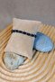 - Özlem 9422 5941 Hematite and Onix Shiny Natural Stone Men's Bracelet - 3