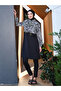 Tesmay Women's Lycra Full Covered Hijab Swimsuit 21108-25 Black