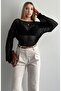 Insect Knitted Transparent Sweater Black - 2