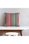 Line Pattern New Year Digital Printing Decorative Throw Pillow Case 43X43 - 2