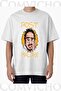 Unisex Postmalone V8 Design Printed Oversize T-Shirt