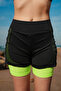 Women's Sea/Pool/Sports Inner Leggings Mesh Shorts - 4