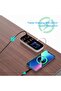 شاحن سطح المكتب ASOMETECH ذو 8 منافذ USB بمقبس أمريكي مع شاشة LED، يدعم الشحن السريع QC3.0 وPD3.0 - 3