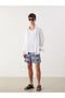 LCW Short Length Patterned Men's Swim Shorts