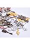 other 50Pcs/Lot Vintage Random Diy Bulk Violin Guitar Musical Note Charms Mixed Hip Hop Music Instru - 5