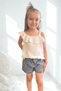 Lupinn Fashion Girl's One Shoulder Ruffled White Blouse – Stylish and Comfortable Design for Summer