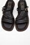Cesar Brown Genuine Leather Women's Sandals - 2