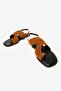Gaia Taba Suede Women's Flip Flops Sandals - 7