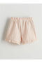 Ecru Strappy Girl's Blouse and Shorts 2-Piece - 7