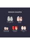 Press-On Nails – “So French” (Medium), 30-Piece Set with File, Prep Pad & Manicure Stick - 3